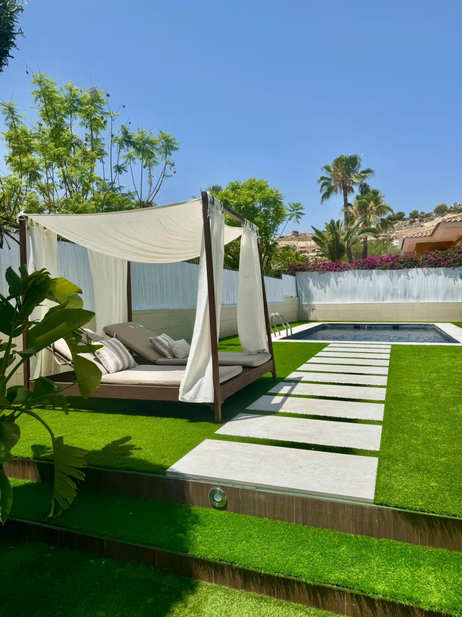 Chalet Exclusivo Bonalba Alicante Bagian luar foto